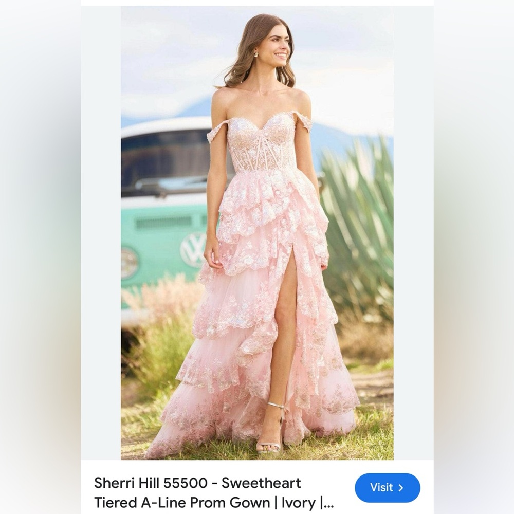 Sherri Hill Gown worn once for 3 hours